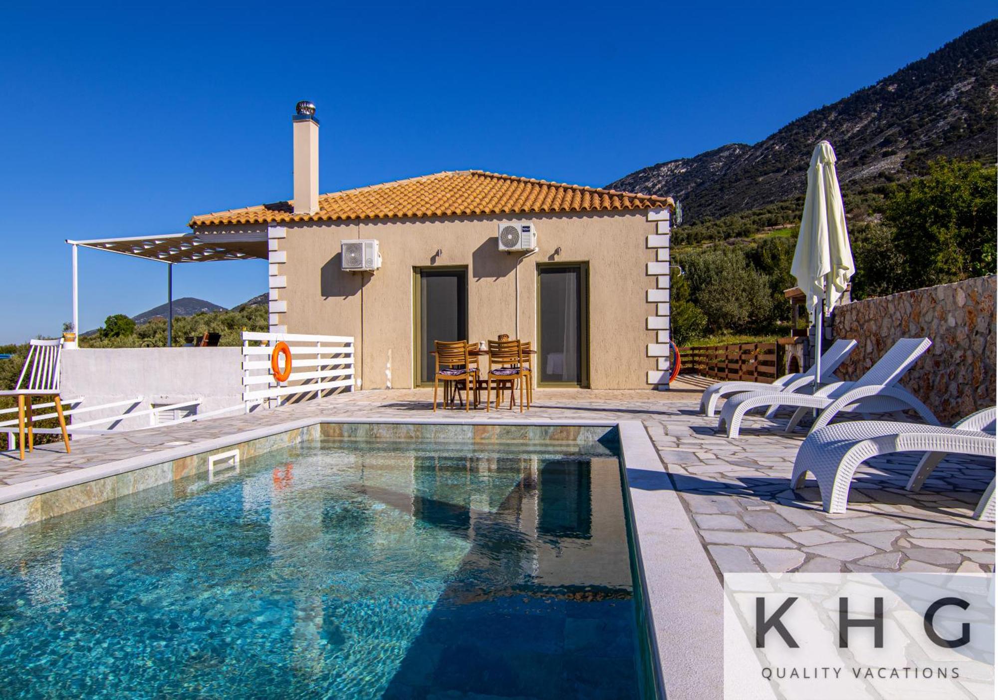 Skoumas Villa Surrounded By Olive Trees! Vlachata Exterior photo